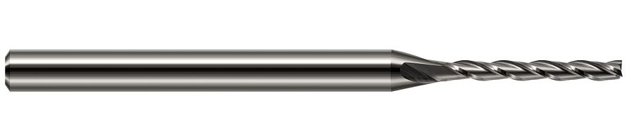 Picture of Harvey Tool 33662 Dia 0.062 LOC 0.50 OAL2.50 End Mill Standard Flute Standard Helix Carbide Uncoated Single End Square Sharp